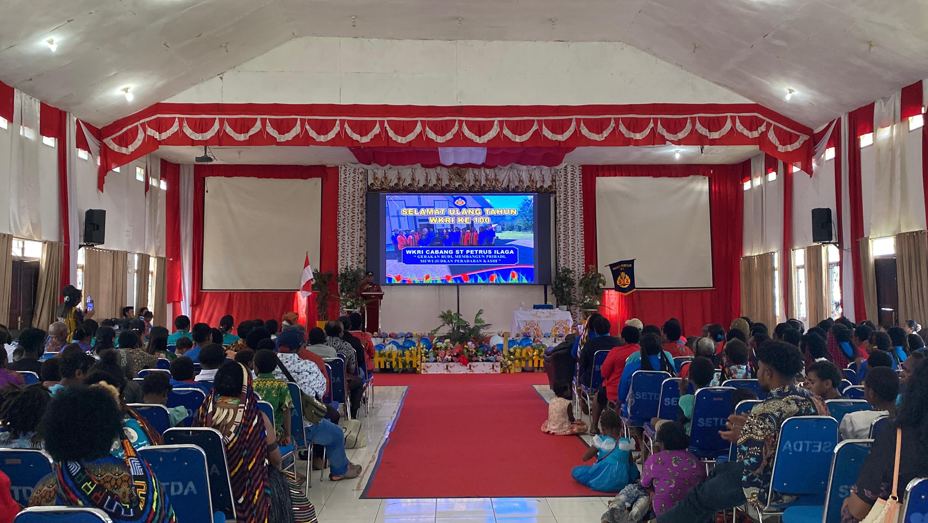 WKRI Kabupaten Puncak rayakan Hut 100 Tahun berdirinya